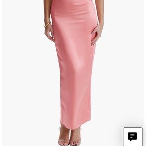 House of cb long coral gown. Size small.